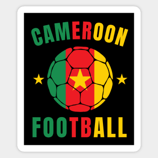 Cameroon Football Lover Sticker